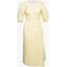 Glamorous WRAP DRESS Sukienka letnia yellow GL921C0L5