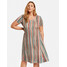 SAMOON Sukienka typu T-shirt w kolorowe paski 14_481012-26060_5142_40/42
