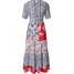 Rich & Royal Sukienka 'Dress long with printmix' RRO1024001000002