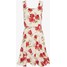 JDYSTARR LIFE STRAP DRESS Sukienka letnia shell/barbados cherry JY121C0E9