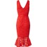 Lipsy Sukienka koktajlowa 'AC RED LACE BODYCON' LIP0388001000003