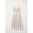 H&M Koronkowa sukienka 0608007001 Biały