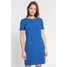 Quiosque Niebieska prosta sukienka z kieszeniami na biodrach 4JF004801