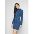 Noisy May Tall NMLISA DRESS Sukienka jeansowa medium blue denim NOB21C01K