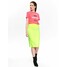 Top Secret ołówkowa spódnica damska w neonowym kolorze SSD1413