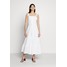 GAP EYELET APRN MAXI DRESS Długa sukienka optic white GP021C0F9