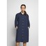 Marc O'Polo DRESS TUNIQUE COLLAR WELT POCKETS SIDE SLITS Sukienka koszulowa dark blue MA321C0HS