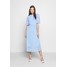 Dorothy Perkins CAPE SLEEVE MIDI DRESS Sukienka letnia blue DP521C2DX