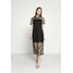 Armani Exchange DRESS Sukienka koktajlowa black ARC21C01S