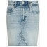 Tommy Jeans SHORT SKIRT Spódnica jeansowa cony light blue comfort TOB21B02A