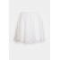 PAMELA REIF X NA-KD CIRCLE MINI SKIRT Spódnica trapezowa white NAA21B03L