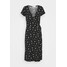 Hollister Co. Sukienka z dżerseju black H0421C02E