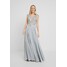 Luxuar Fashion Suknia balowa silber grau LX021C098