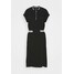KARL LAGERFELD CADY TENNIS DRESS Sukienka letnia black K4821C02T