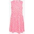 Tommy Jeans DROP WAIST DRESS Sukienka letnia glamour pink TOB21C03M