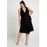 RACHEL Rachel Roy Curvy EXCLUSIVE ETTA TRENCH DRESS Sukienka letnia black RAL21T000