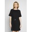 Armani Exchange DRESS Sukienka z dżerseju black ARC21C01Z