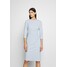 Lauren Ralph Lauren LUXE TECH DRESS Sukienka z dżerseju toile blue L4221C0WL
