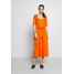 mine to five TOM TAILOR DRESS WITH CARREE NECK Sukienka z dżerseju fiery orange T0X21C005