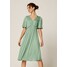 OYSHO MIT PUNKTEN Sukienka letnia green OY121C04R