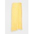 Monki LANE SKIRT Długa spódnica yellow MOQ21B035