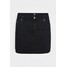 Calvin Klein Jeans Plus HIGH RISE MINI SKIRT Spódnica mini black denim C2Q21B002