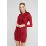 Needle & Thread RUFFLE MINI DRESS Sukienka etui deep red NT521C07H