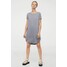 H&M Krótka sukienka typu T-shirt 0843687002 Szary