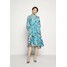Diane von Furstenberg BROOKLYNN Sukienka letnia light blue DF221C04P