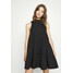 Missguided POPLIN SLEEVELESS TIERED SMOCK DRESS Sukienka letnia black M0Q21C1LW