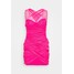 Missguided Petite BANDAGE HALTER MINI DRESS Sukienka koktajlowa pink M0V21C0BC