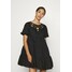 Missguided POPLIN CROCHET SMOCK DRESS Sukienka koktajlowa black M0Q21C1K3