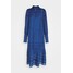 CECILIE copenhagen ELLY Długa sukienka blue CEC21C020