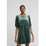 Monki TIBBY DRESS Sukienka letnia dark green MOQ21C06A
