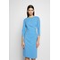 Lauren Ralph Lauren LUXE TECH DRESS Sukienka z dżerseju blue L4221C0WL