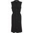 Wallis BUTTON POCKET DRESS Sukienka z dżerseju black WL521C0TR
