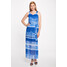 Quiosque Niebieska sukienka maxi na ramiączkach 4JI007851