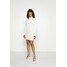 Missguided Tall ROLL NECK BASIC DRESS Sukienka dzianinowa off white MIG21C069