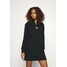 Calvin Klein Jeans MOCKNECK ZIP WITH MONOGRAM Sukienka letnia black C1821C061