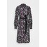 KARL LAGERFELD ORCHID PRINT DRESS Sukienka koszulowa black K4821C02R