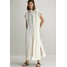 Massimo Dutti MIT SEITLICHEN KNÖPFEN Sukienka koszulowa white M3I21C0A1