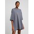 Weekday HUGE DRESS Sukienka z dżerseju grey medium dusty WEB21C006