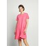edc by Esprit FAB MIX DRESS Sukienka z dżerseju coral ED121C0RE