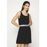 Calvin Klein Jeans LOGO DRESS Sukienka letnia black C1821C05N