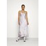 Weekday KACIE DRESS Sukienka letnia white/lilac WEB21C058