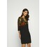 Desigual VEST BUTTERFLOWER DESIGNED BY MR CHRISTIAN LACROIX Sukienka letnia black DE121C0P3