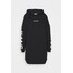 Calvin Klein Jeans INSTITUTIONAL LOGO HOODIE DRESS Sukienka letnia black C1821C065