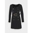 Forever New BROOKLYN BUCKLE BLAZER DRESS Sukienka koszulowa black FOD21C09X