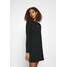 Calvin Klein METALLIC LOGO DRESS Sukienka letnia black 6CA21C01X