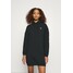 Calvin Klein Jeans HOODIE DRESS WITH CHEST LOGO Sukienka letnia black C1821C062